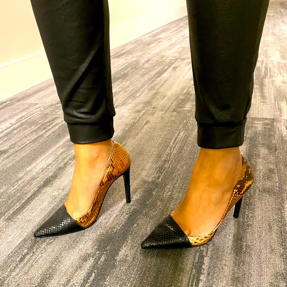 Snakeskin High Heels by Zara